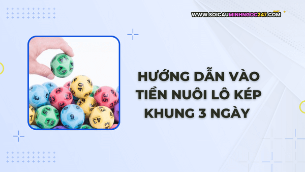 Hướng dẫn vào tiền nuôi lô kép khung 3 ngày 