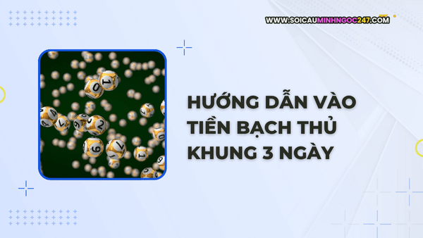 Hướng dẫn vào tiền bạch thủ khung 3 ngày
