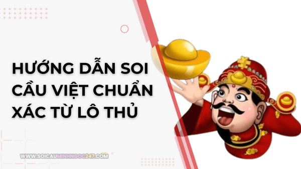 Hướng dẫn soi cầu Việt chuẩn xác từ lô thủ