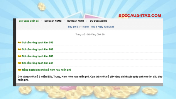 Hướng dẫn các bước tìm số dự đoán