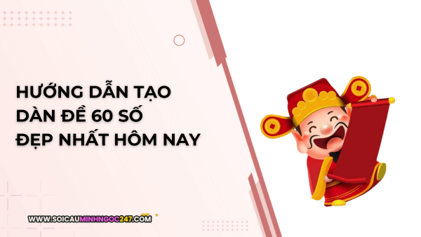 Hướng dẫn tạo dàn đề 60 số đẹp nhất hôm nay
